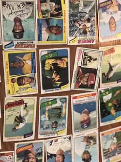 Baseball cards