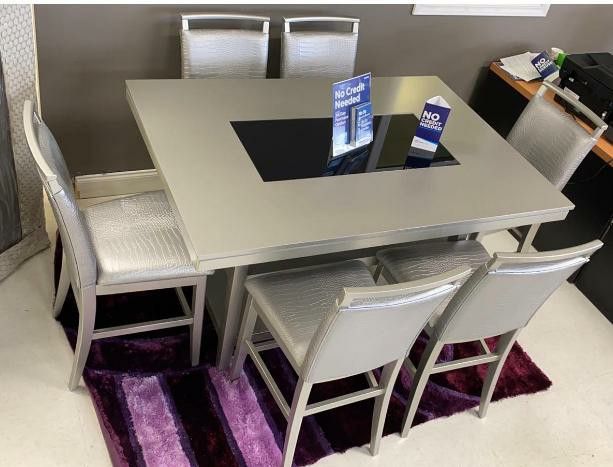 ✨🥰Tommy 7pc Diningroom set👍SAME DAY DELIVERY😍Just $39 Down✨