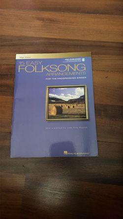 15 easy folkSong arrangements book