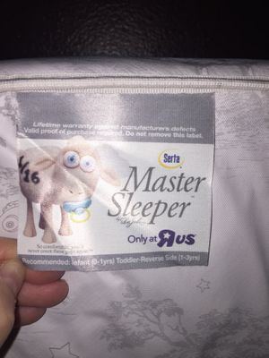 Serta Master Sleeper Crib Toddler Mattress In Euc For Sale In