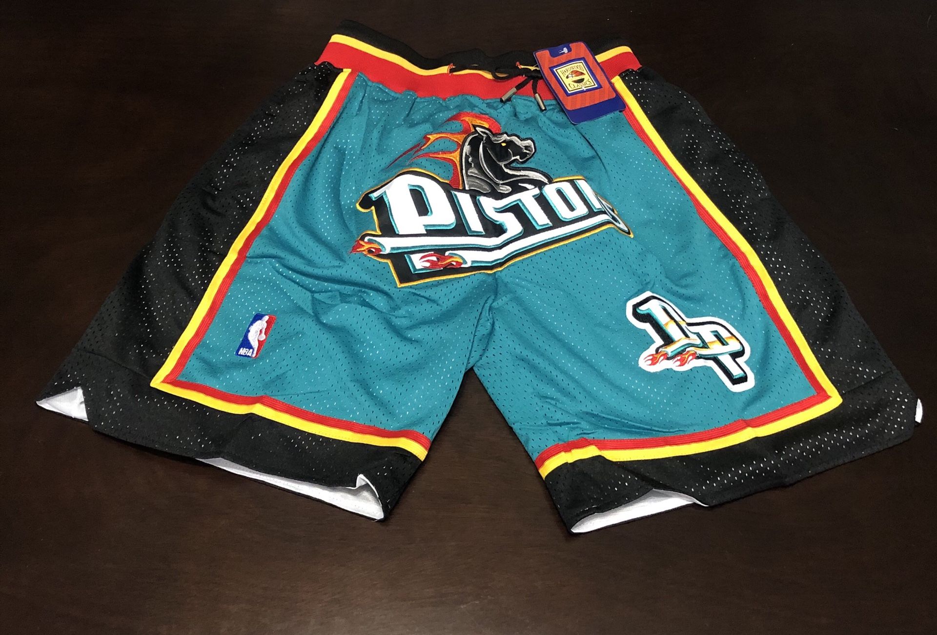 Shorts Nba Just Don Pistons NBA DETROIT PISTONS JUSTDON