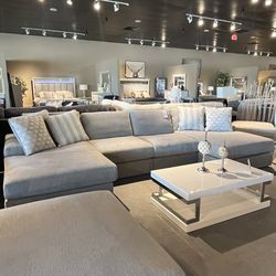 Grey 4PC Sectional 