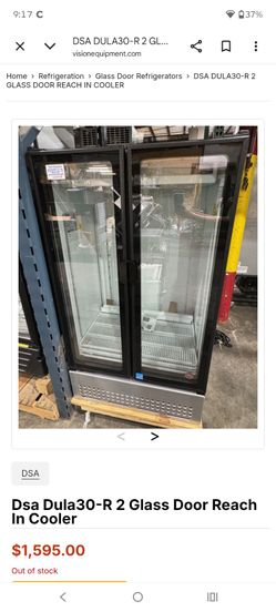 DULA30S DOUBLE DOOR COOLER
