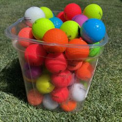 70 Matte Volvik Golf Balls 