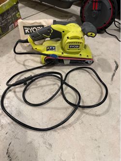 Ryobi 6 Amp Corded 3 in. x 18 in. Portable Belt Sander BE319