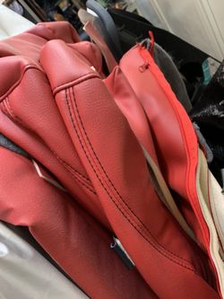 Red interior for a Honda Accord