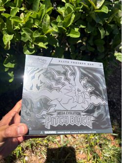 Pokemon Pitch Black Elite Trainer Box