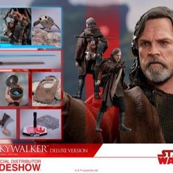 Star Wars Hot Toys The Last Jedi Luke Skywalker Marvel Dc Disney 1:6 Scale