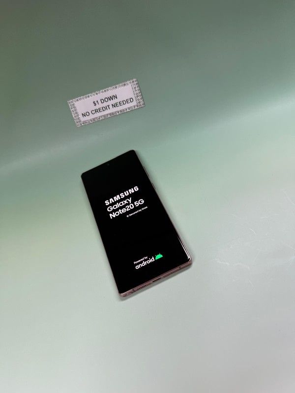 Samsung Galaxy Note 20 5G - Only $1 Today Pay The Rest Later! 