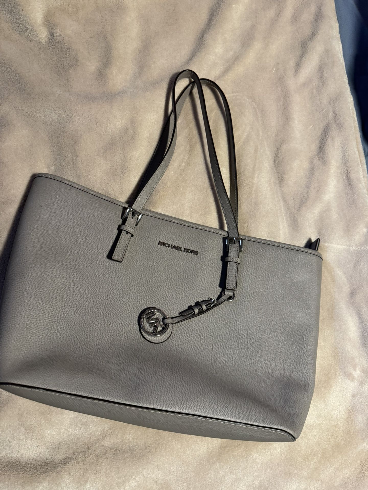 Grey Michael Kors Tote