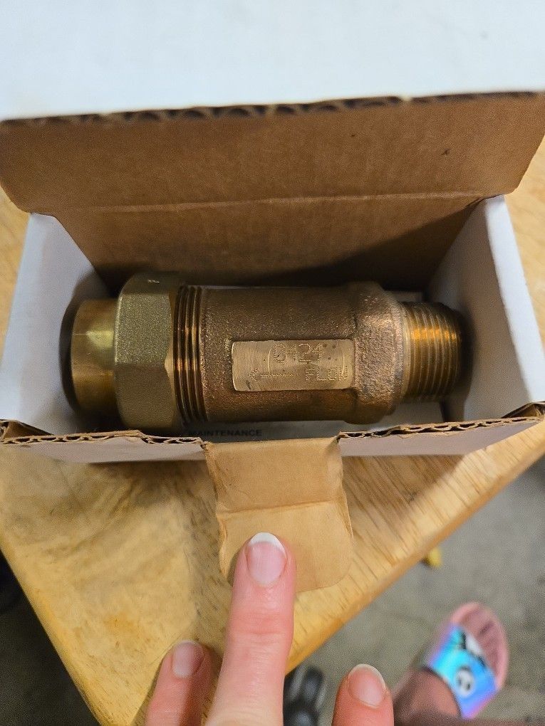 Zurn Wilkins Midel 700 Dual Check Valve Backflow Preventer New In Box