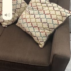 Loveseat Chair With Ottoman 