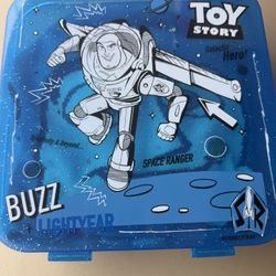Disney Pixar Toy Story Buzz Lightyear Hinged Lunch Box