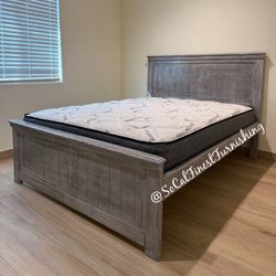 Queen Bed And Mattress 