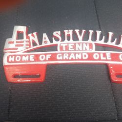 NASHVILLE GRAND OLE OPRY TAG TOPPER