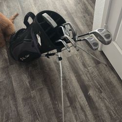 Golf Clubs & Bag Included