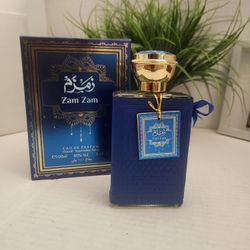 Zam Zam Al Sheikh Collection Men’s Cologne 3.4oz Eau De Parfum New Open Box.