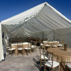 Tent With Drape 