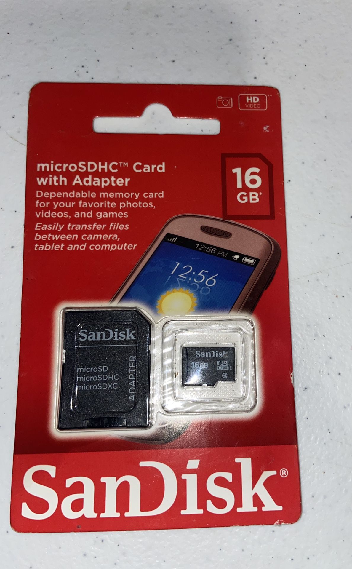 SanDisk Mobile Class4 MicroSDHC Flash Memory 