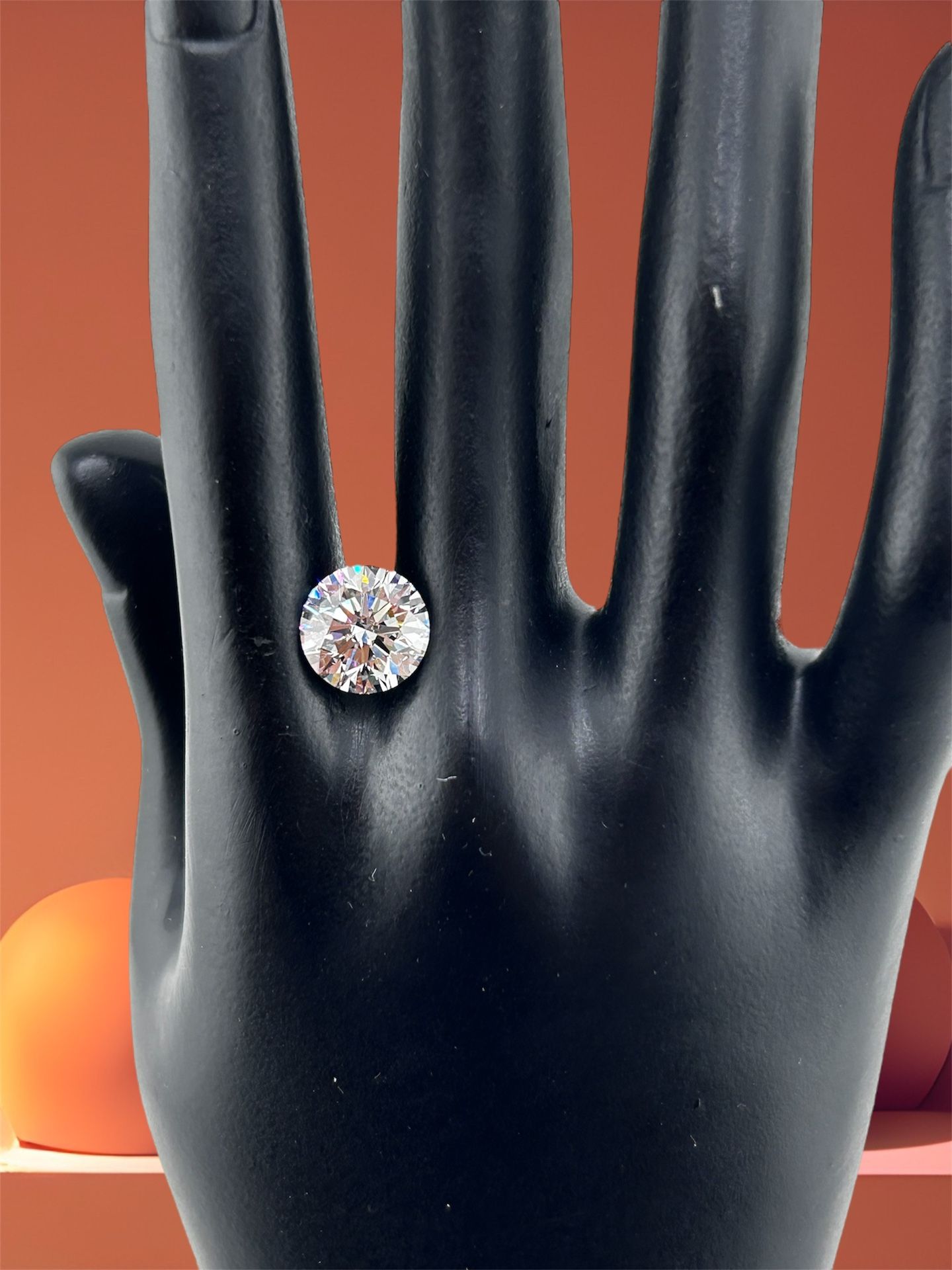 4 Ct Lab Grown Round Certified Diamond