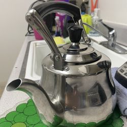Silver Tea Kettle