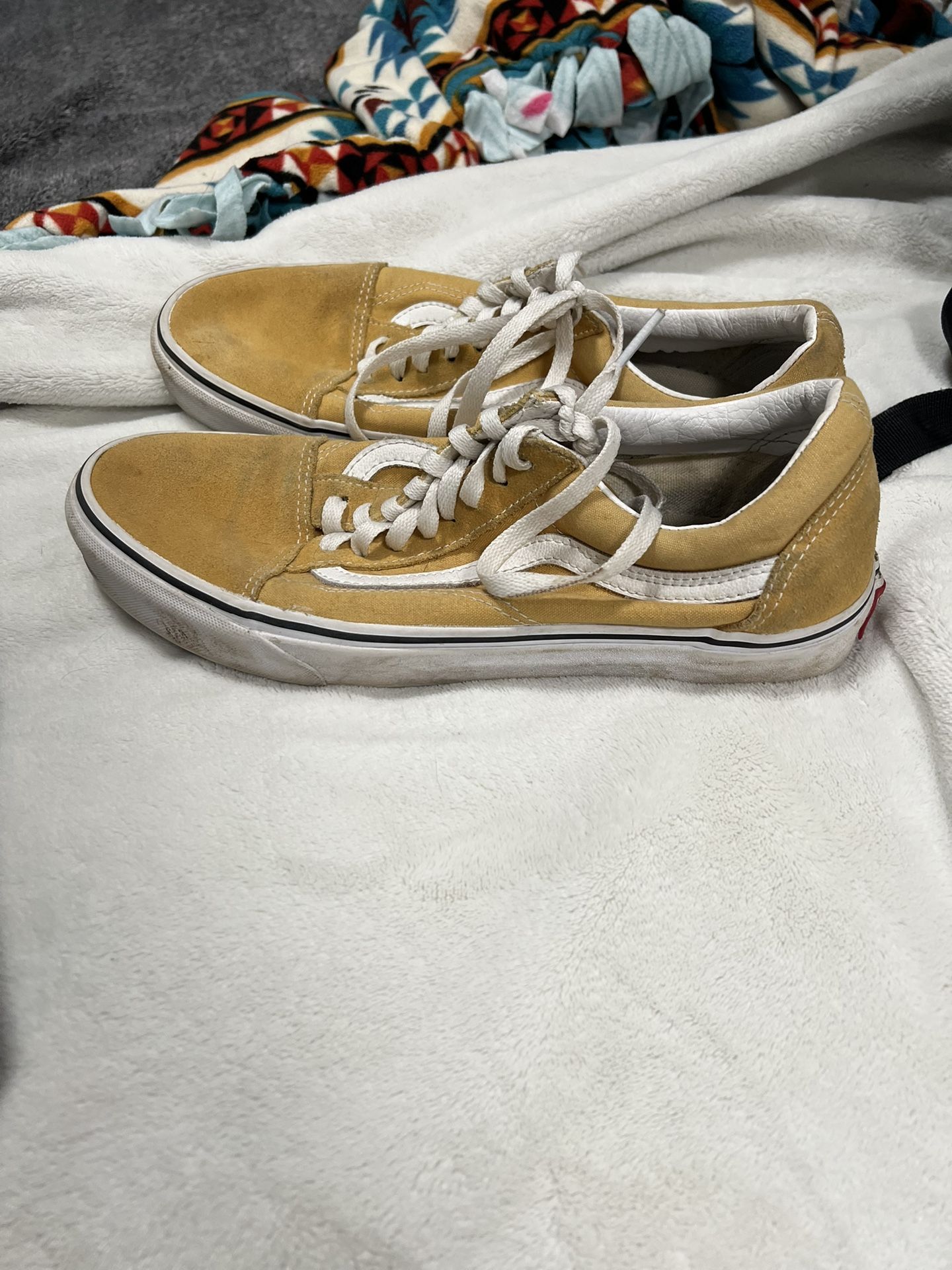 Yellow Old School Vans