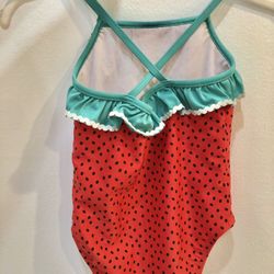 Cat&Jack Strawberry 🍓  One Piece Bathing Suite Swim Suit