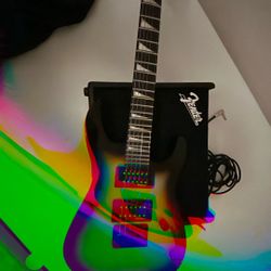 Mini Jackson Guitar /w Mustang Amp