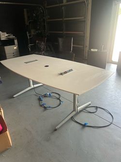 table with outlets 8 foot conference table with outlets