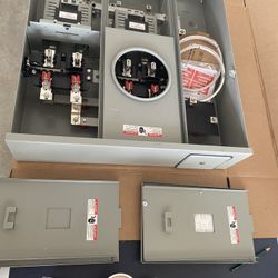 Dual Meter Electrical Panel For Sale