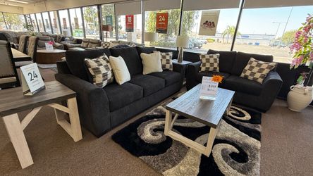 2 PC SOFA AND LOVESEAT