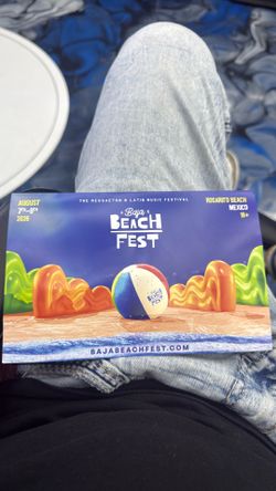 3 day Baja beach fest GA