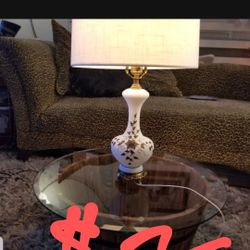 Brass Accent Vintage Lamp 