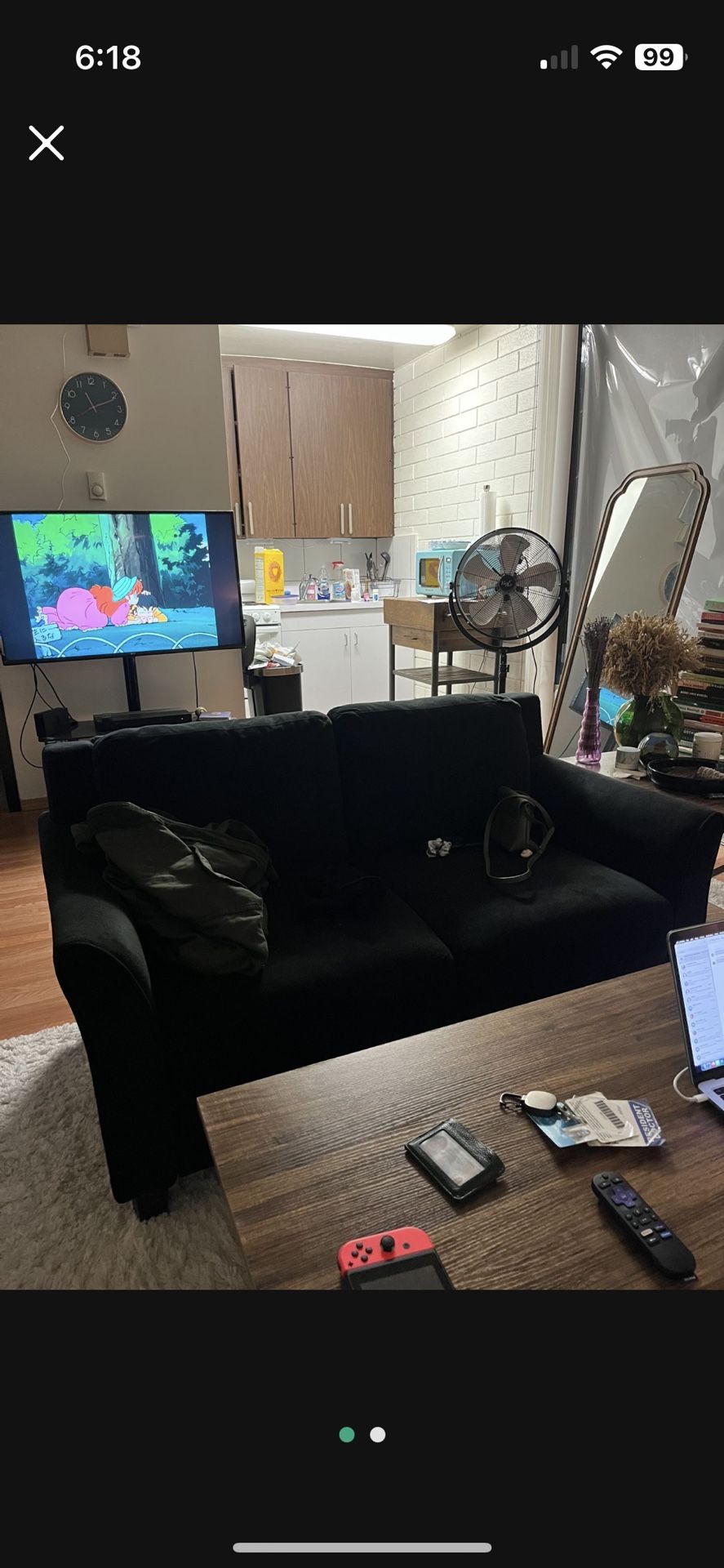 Small Couch, Good For Kids Bedrooms