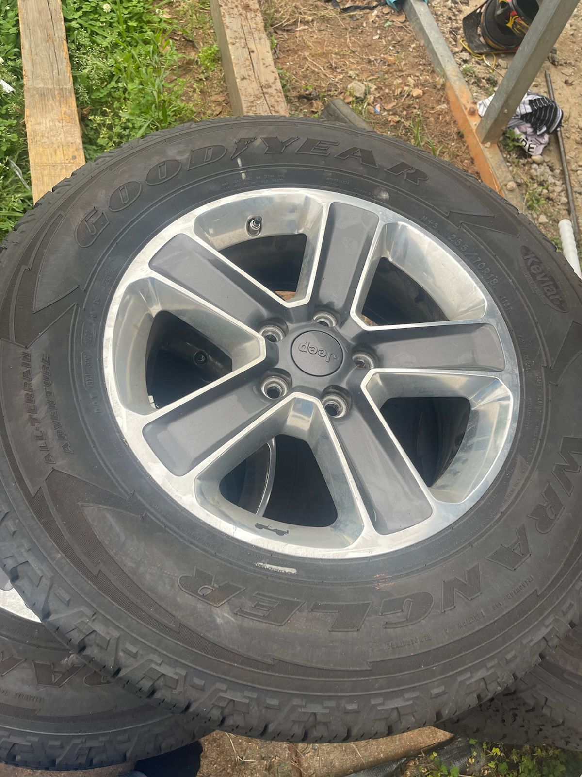 Jeep Wheels Great Condition 