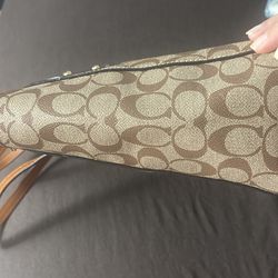 Coach brown purse