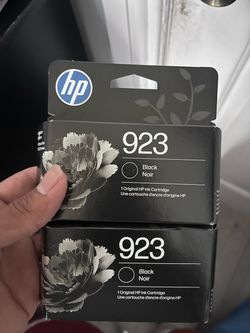 Hp 923 black noir ink