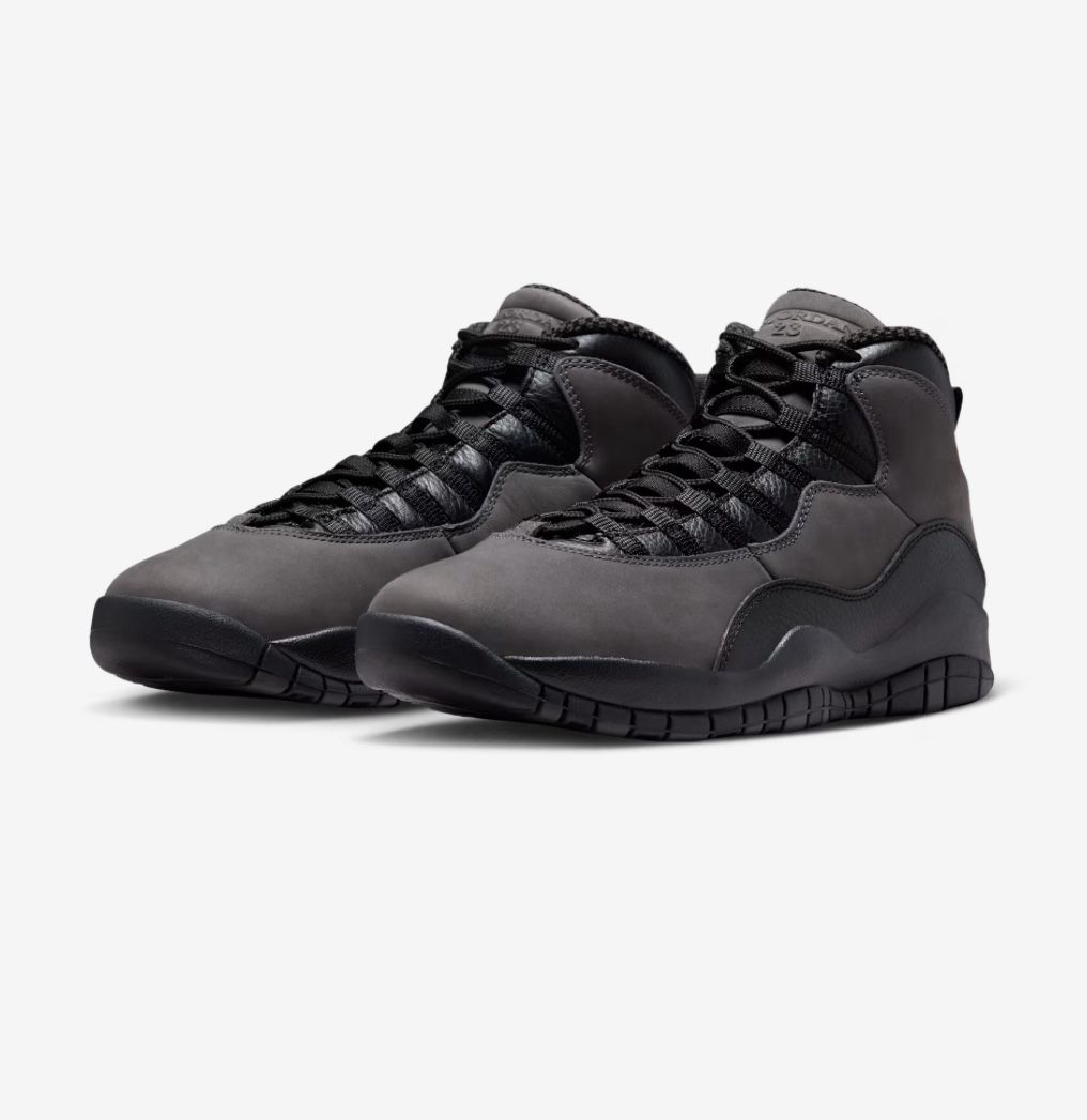 Air Jordan 10 Retro - Charred Grey & Black (2025)