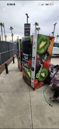 2 Combo Vending Machines