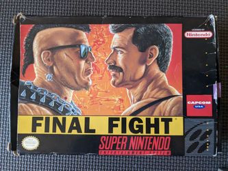 SNES Final Fight CiB