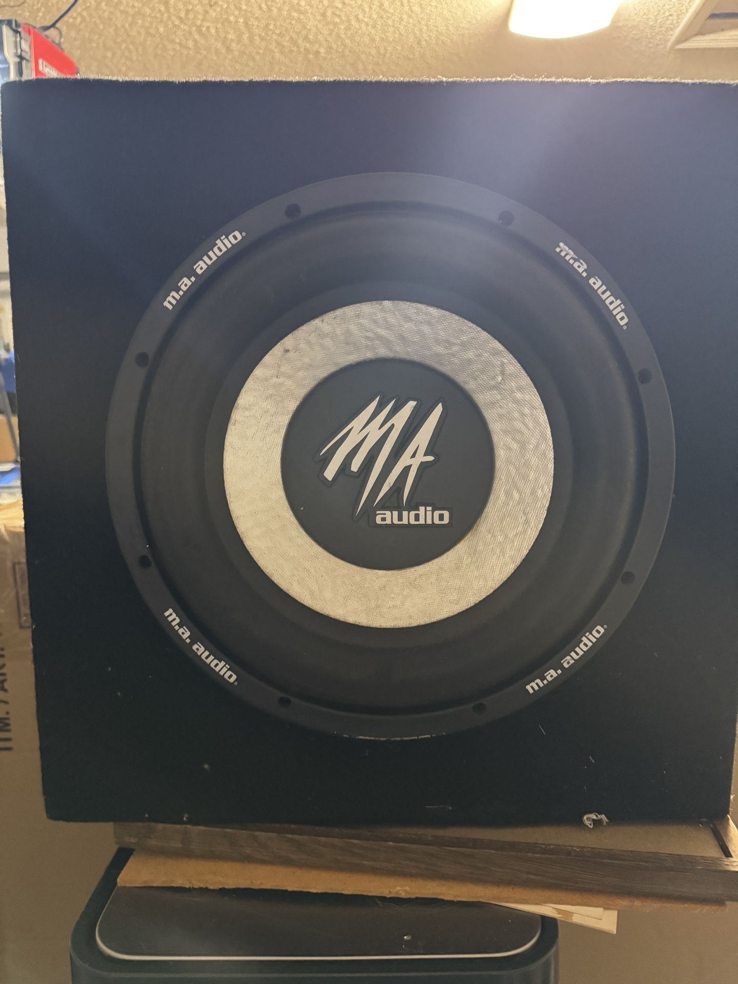 MA Audio 12 Inch Subwoofer In A Box