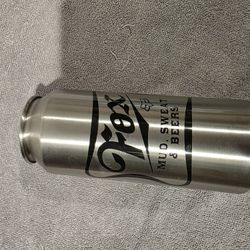 Fox Racing Skinny Tall Can Koozie Stainless 