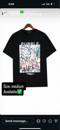 Purple jeans shirt