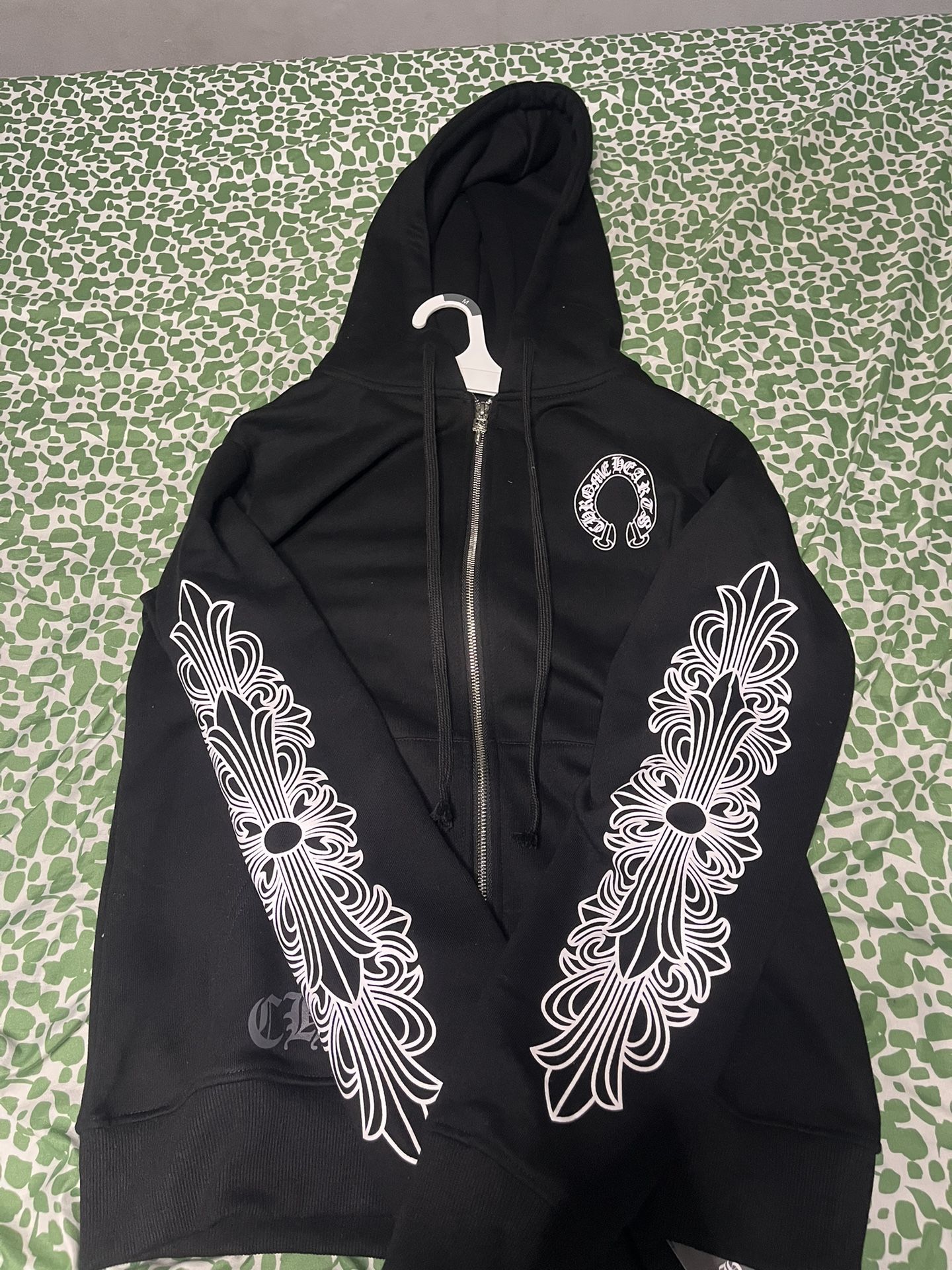 Chrome Hearts Hoodie Black Zip Up