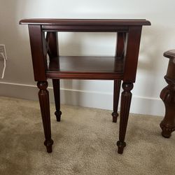 Solid Wood End Table