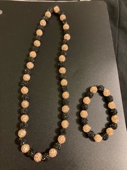 Handmade bracelet and necklace