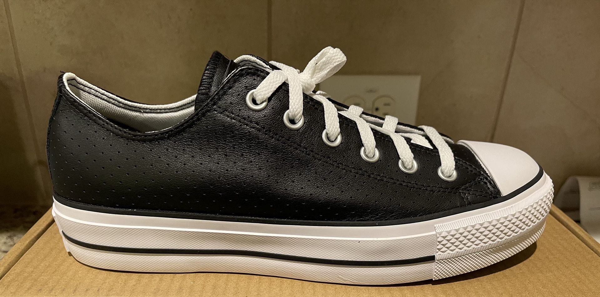 Custom Chuck Taylor All Star Lift Platform Leather