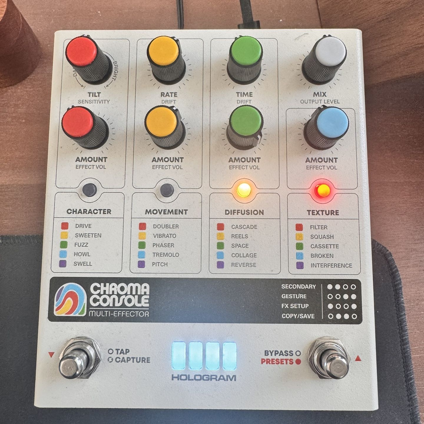 Chroma Console Multi Effector By Hologram Electronics for Sale in