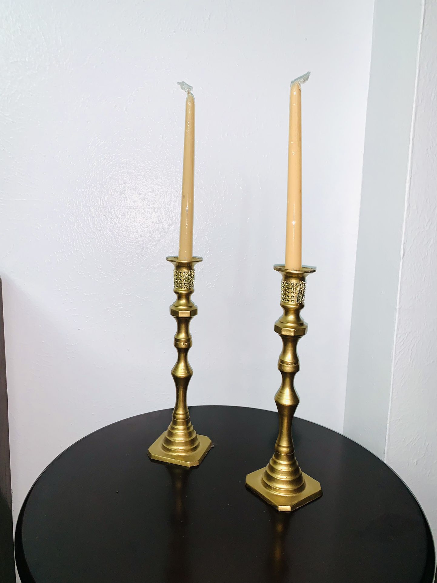 Metal Candle Holders (Set Of 2)