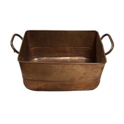 Copper Rectangular Pan